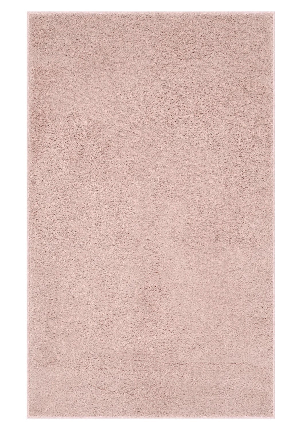 Washmellow pink washable rug, top view of the full rectangle rug | The Rugs
