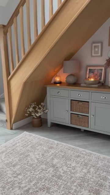 Entrances and hallways don’t have to feel dull. The first thing that welcomes you when you come into a home should feel warm and inviting, and a rug can completely change that firs