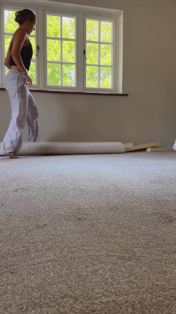 A home renovation and a puppy was definitely not on the 2026 bingo card. 🐾 But focusing on one room at a time has made the whole journey so much easier. The Montana rug from The Ru