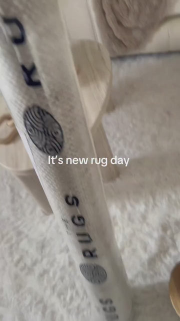 Shaggy rugs, but with a fun twist of modern patterns and colours ✨ ℹ️ Moodi Shaggy Light Beige Nomari Rug #TikTokMadeMeBuyIt #livingroomdecor #homedecorideas #interiordesigneruk