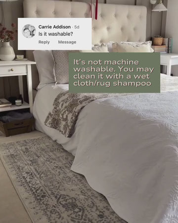You asked, we answered. We’ve rounded up the most common questions about one of our best-selling rugs ✨ 👑 Montana Cream Rug | 3716C