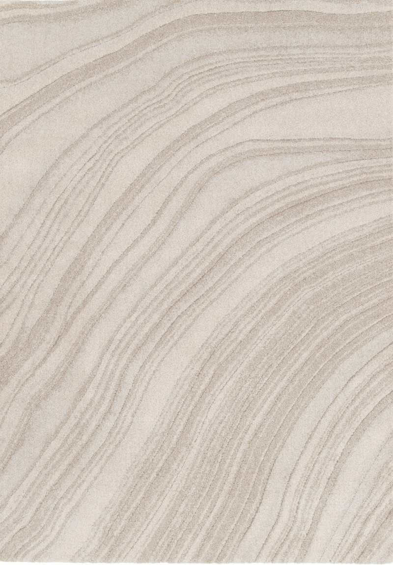 Pure Cream Rug – Soft 3D Texture Abstract Design
