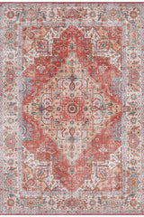 The Rugs Vintage Medallion Rug – Classic Multicolour Design