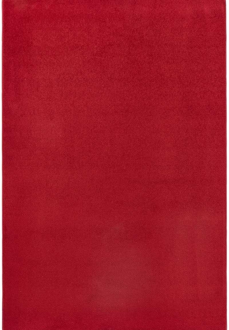 Simple Rug Red The Rugs Modern Plain Red Rug - Quality Soft Short Pile