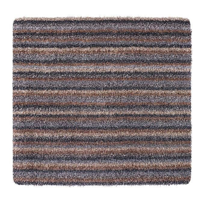 Rock striped design mat