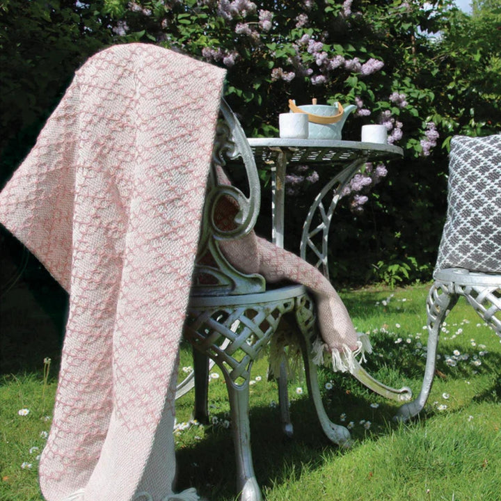 Trellis Design Woven Throw - Eco-Luxury Rugs | The Rugs