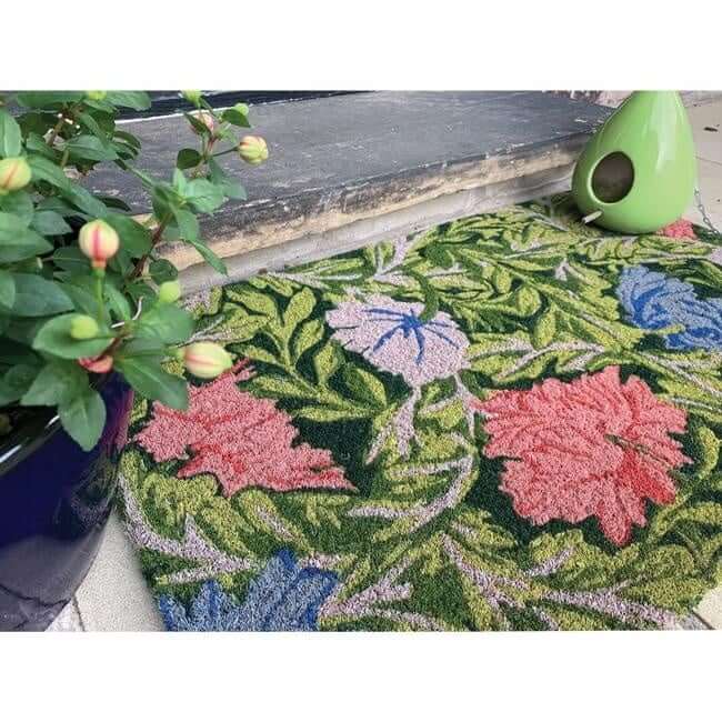 The Rugs Outdoor Printed Coir Mats | English Garden Range