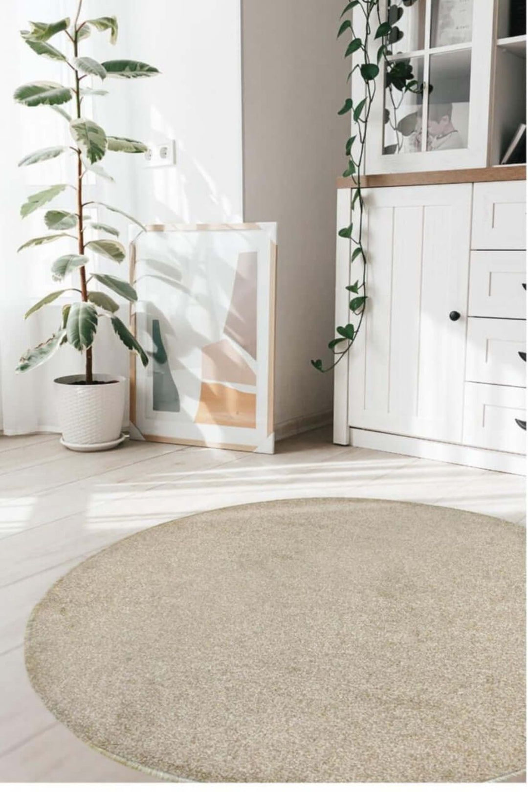 Relay Beige Recycled Low Pile Rug