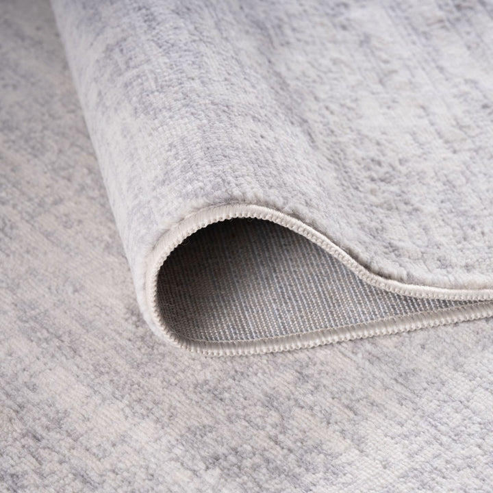 Rustic Cream Scandi Design Rug, easy care, water-resistant, pet friendly rug.