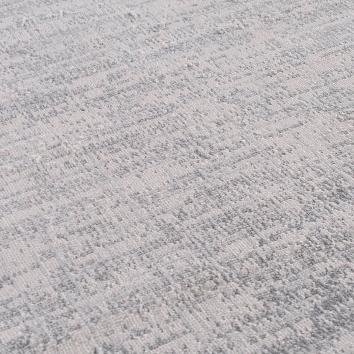 Rustic Cream Scandi Design Rug, easy care, water-resistant, pet friendly rug.
