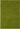 Premium Shaggy Rug Plain Green Rectangle Shape | The Rugs