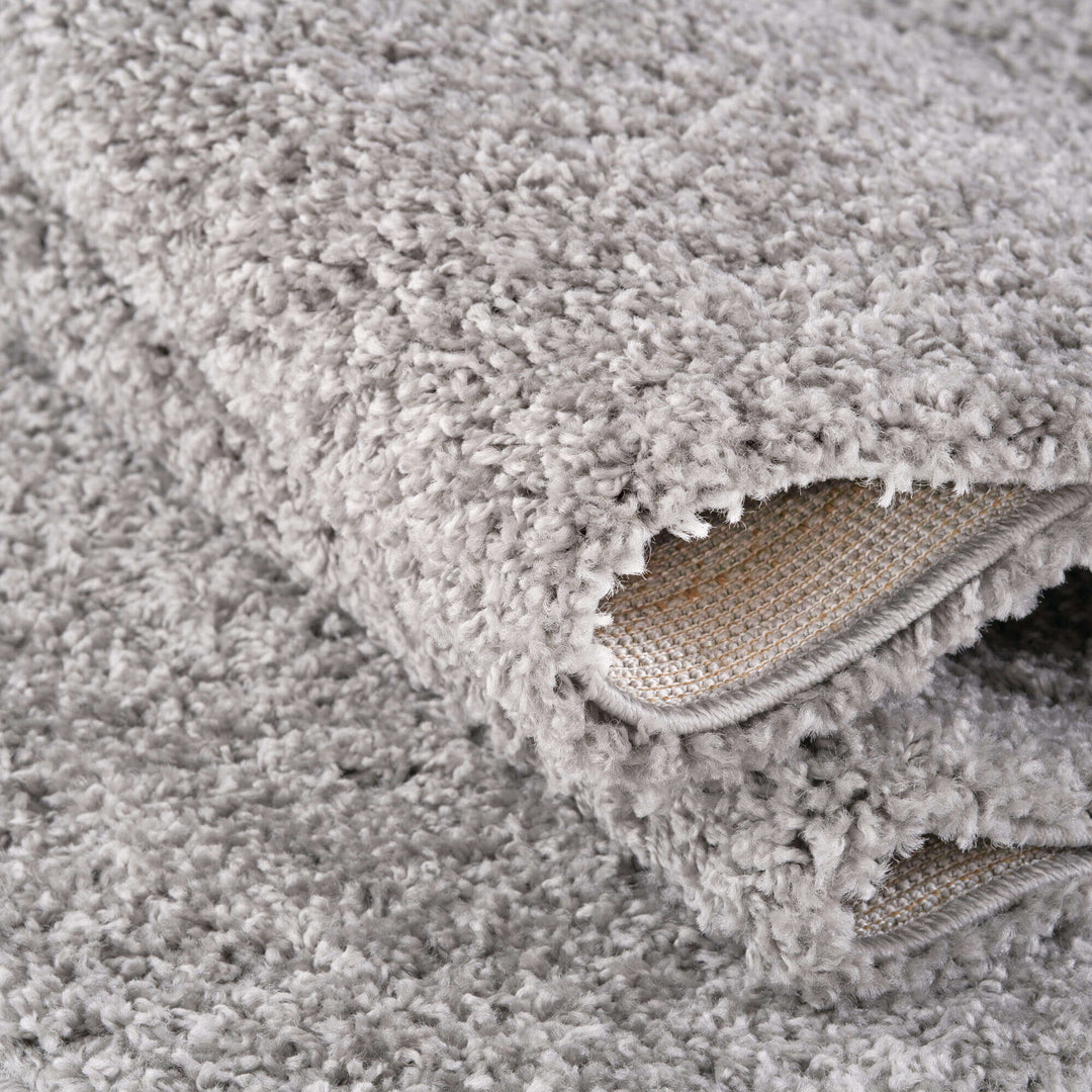 Modern Luxury Grey Shaggy Area Rug | The Rugs Collection