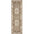 Decorative rug with intricate patterns on a white background