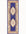 Decorative rug with intricate patterns on a white background