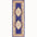 Decorative rug with intricate patterns on a white background
