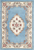 Shensi Blue Medallion Rug