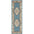 Decorative rug with intricate patterns on a white background