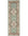 Decorative rug with intricate patterns on a light green background