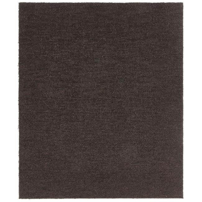 Brown Rug Mat Brown Plain Soft Runner Rug | Machine Washable | The Rugs