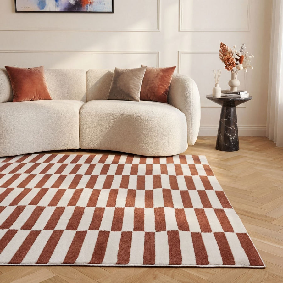 The Rugs Loft Striped Terra Rug - Quality Comfort & Style