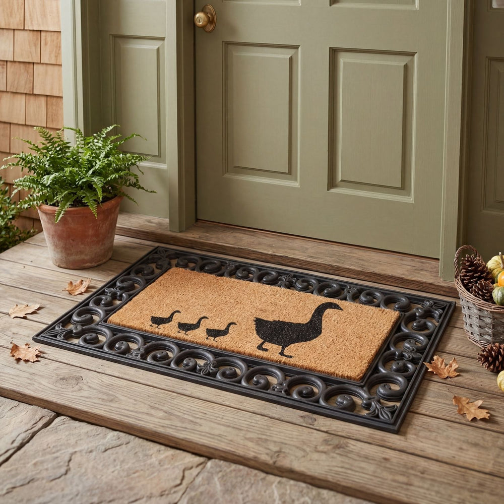 Derby Doormat Insert | Customizable Coir Design | The Rugs