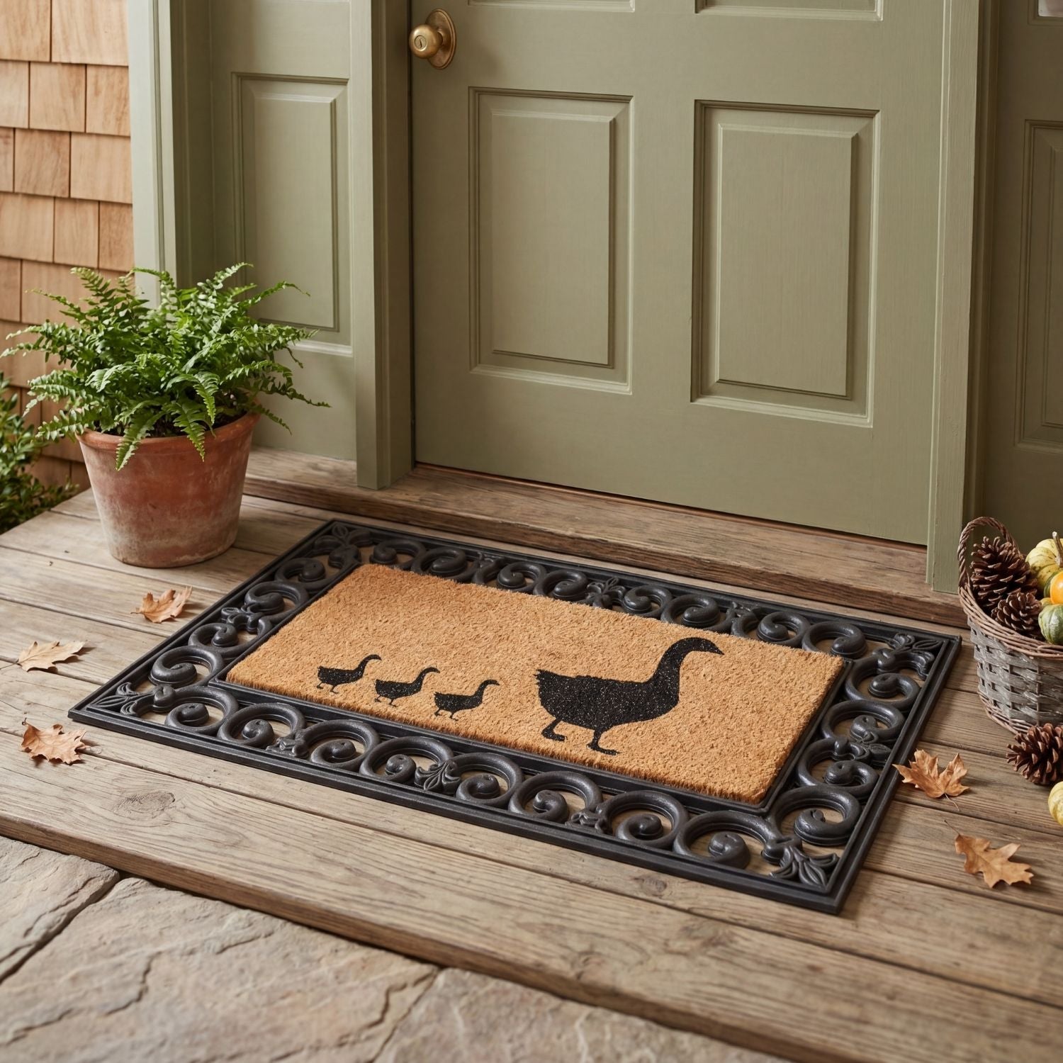 Derby Doormat Insert | Customizable Coir Design | The Rugs