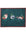 Swimming Ducks mat teal washable, ultra-absorbent, non-slip.