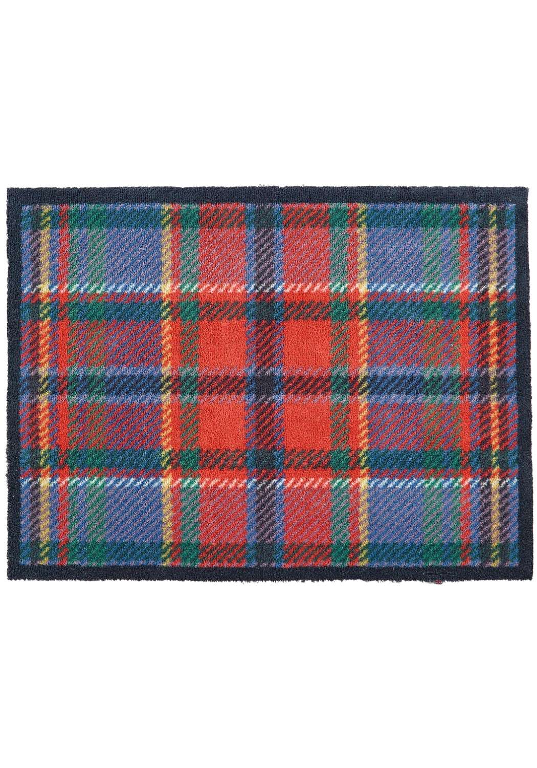 Eco-Friendly Tartan Door Mat