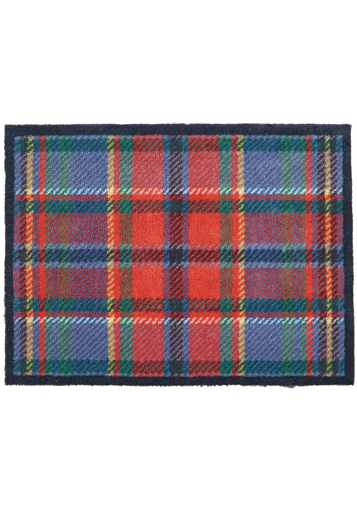 Eco-Friendly Tartan Door Mat