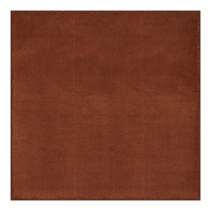 Washmellow terra square washable rug, top view | The Rugs