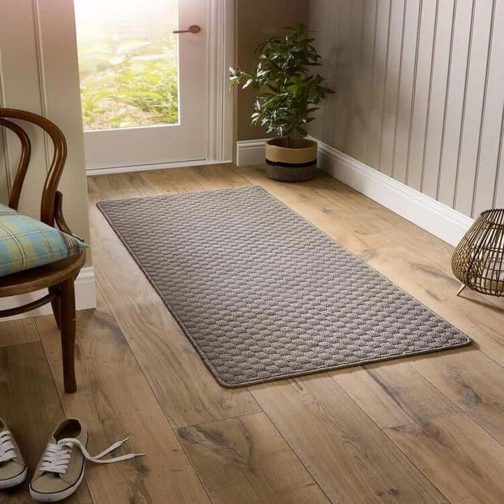 textured collection dots design mat with the environment