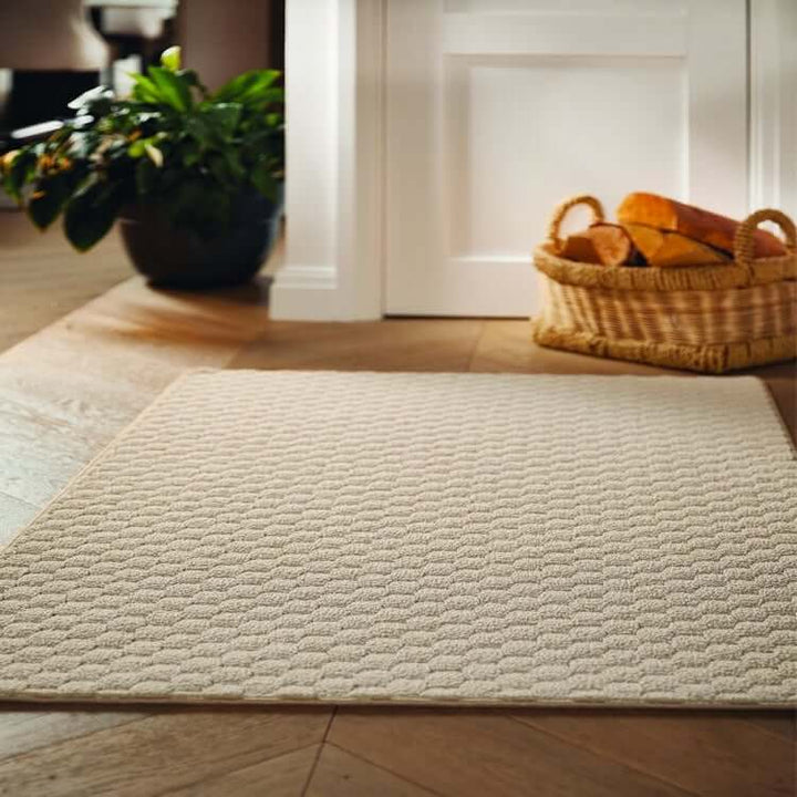 textured collection dots design mat with the environment