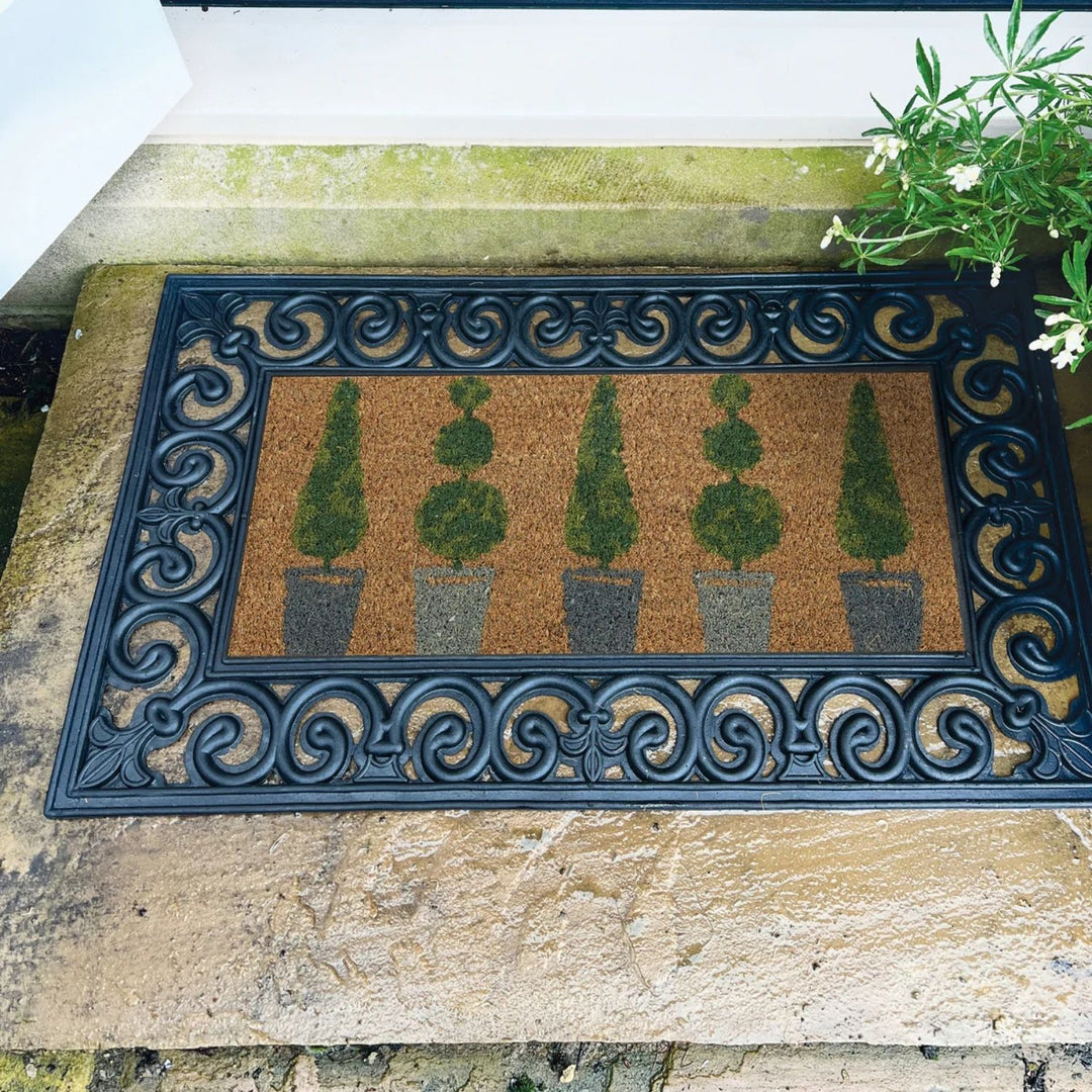 Insert Plate Rugs The Rugs Quality Outdoor Topiary Coir Inserts 23x53cm
