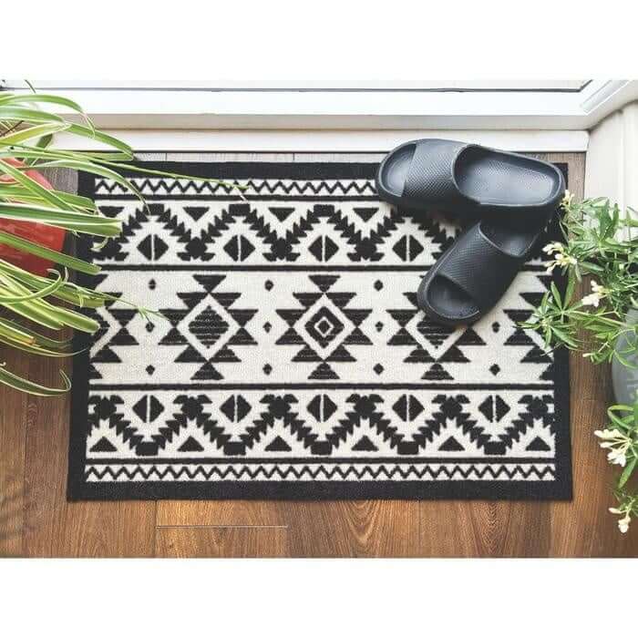 Nylon Abstract Mat and Runner