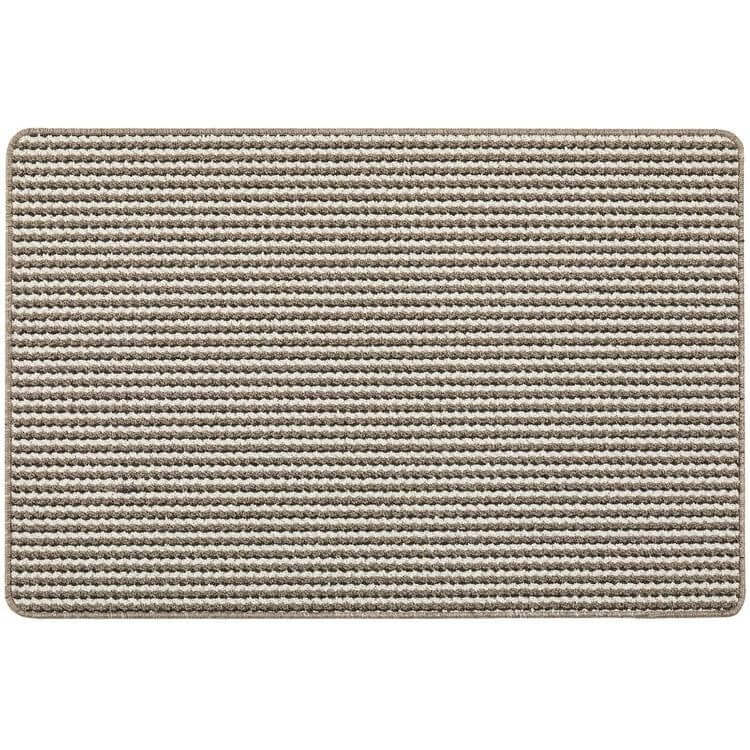 Twist Stripe Natural Beige Rug