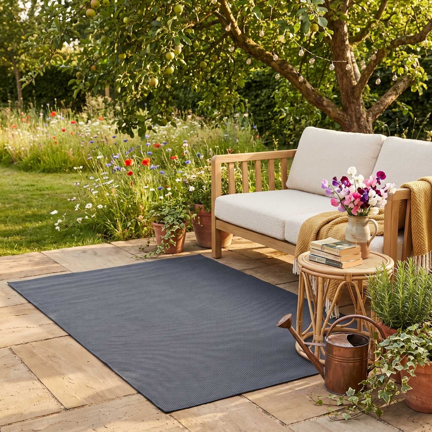 Urban Outdoor Rug | Anthracite Elegance | The Rugs