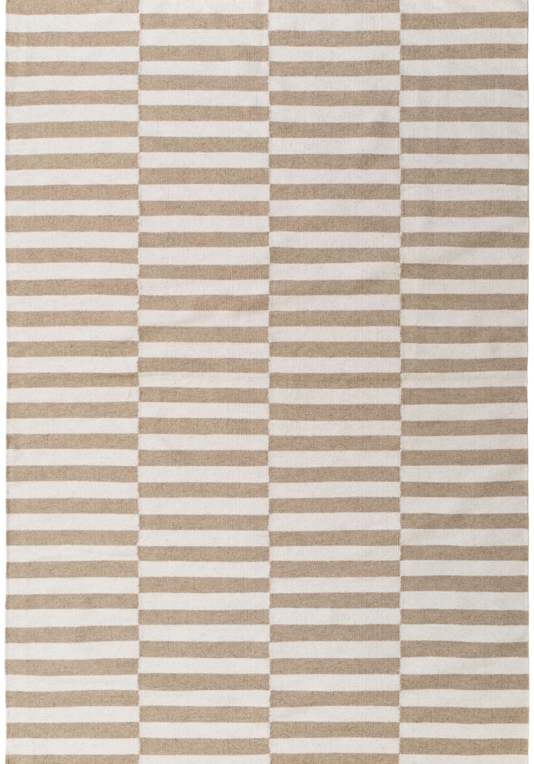 Vika Beige colour wool rug, textured pile, reversible rug, eco-friendly, hand-made rug.