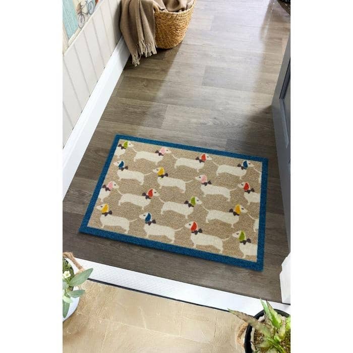 The Rugs Washable Home Dogs Mat: Stylish & Practical