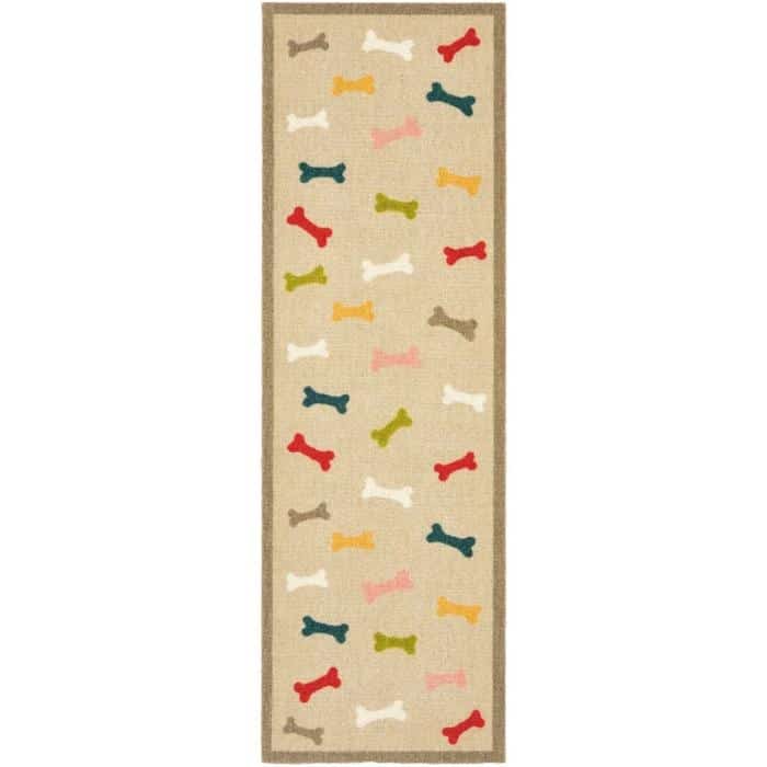 Dog Bone Rope Rug The Rugs Quality Dog Bones Washable Mat - Stylish & Durable
