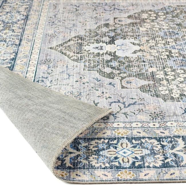 Washable Medallion Rug