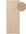 Beige textured rug with a close-up detail on a white background