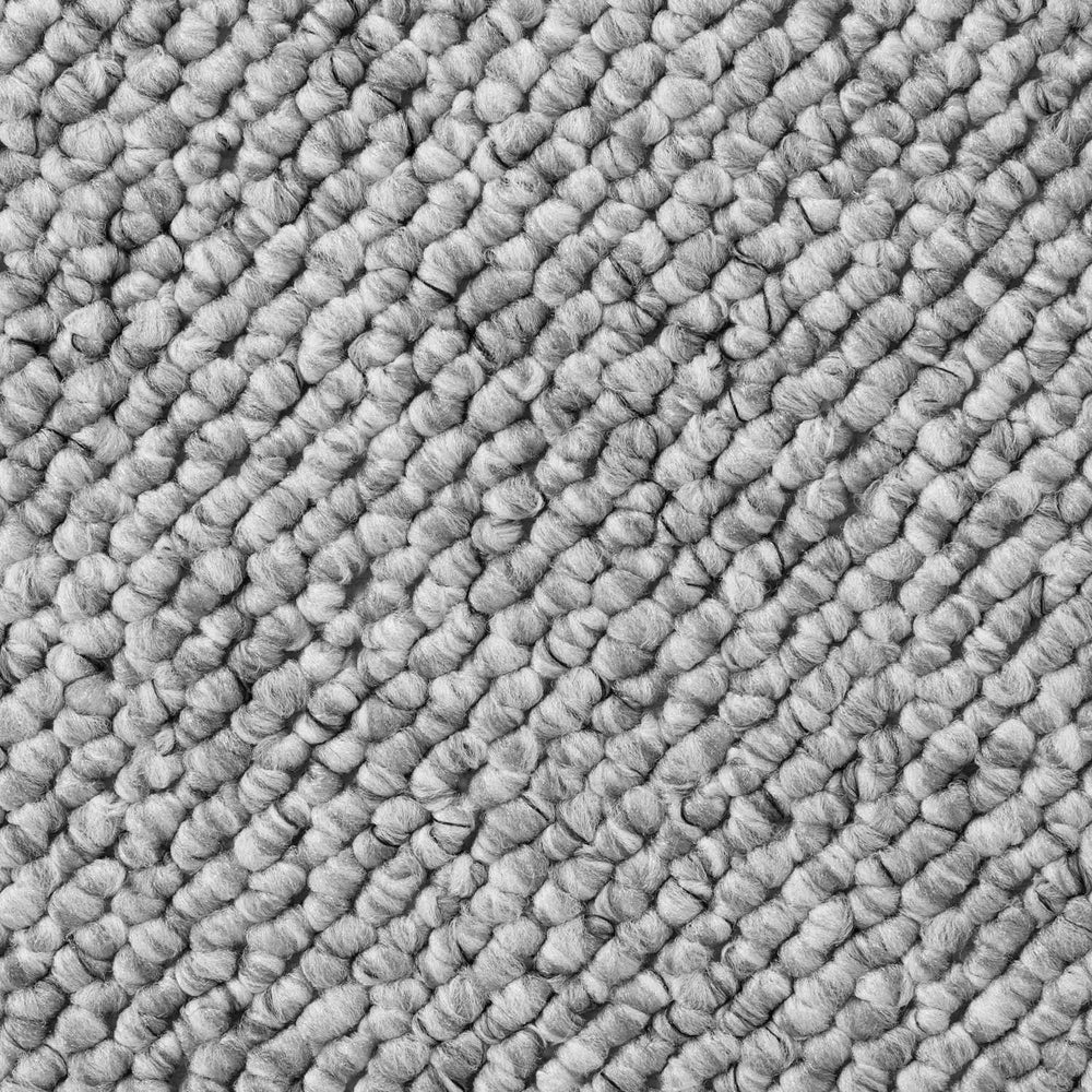 Close-up of textured gray fabric