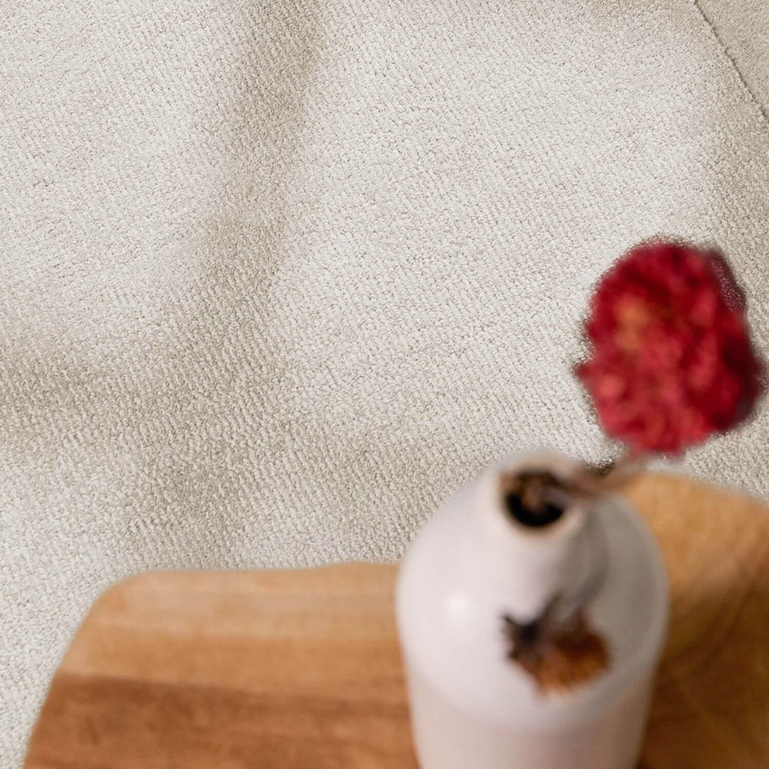 Villeroy & Boch 1812 Wool Rug Kari Natural Cream Sound-Absorbent | THE RUGS