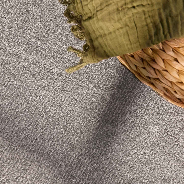 Wool Rug Kari Natural Grey Easy to clean | THE RUGS