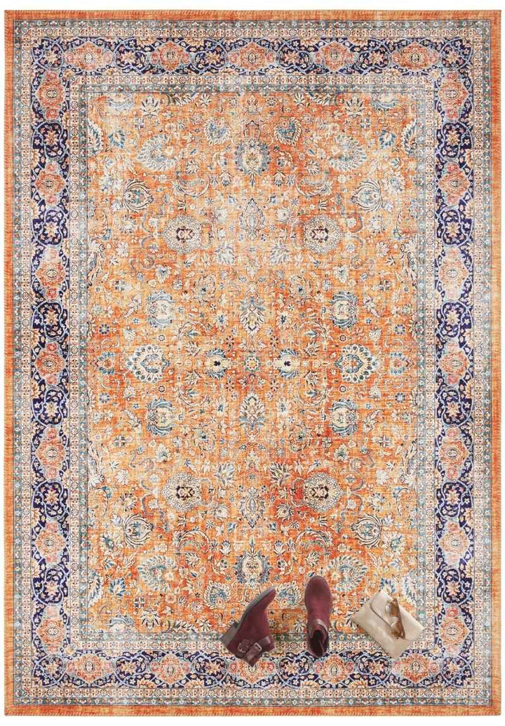 Keshan Maschad Oriental-Optic Rug – Vintage Elegance