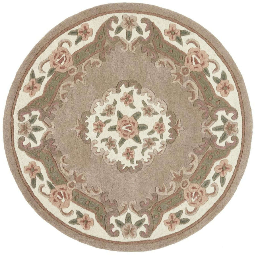 Shensi Beige Medallion Rug