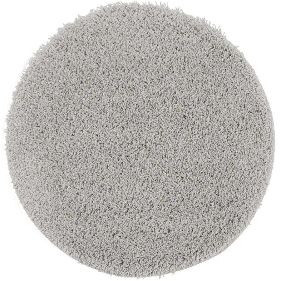 Washable Ghost Grey Shaggy Rug