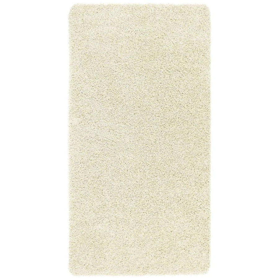 Washable Ghost Ivory Shaggy Rug