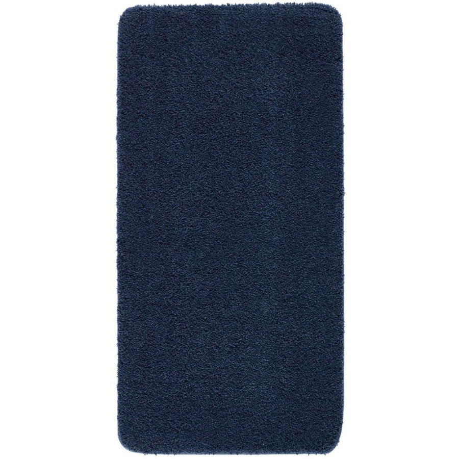 Washable Midnight Blue Shaggy Rug