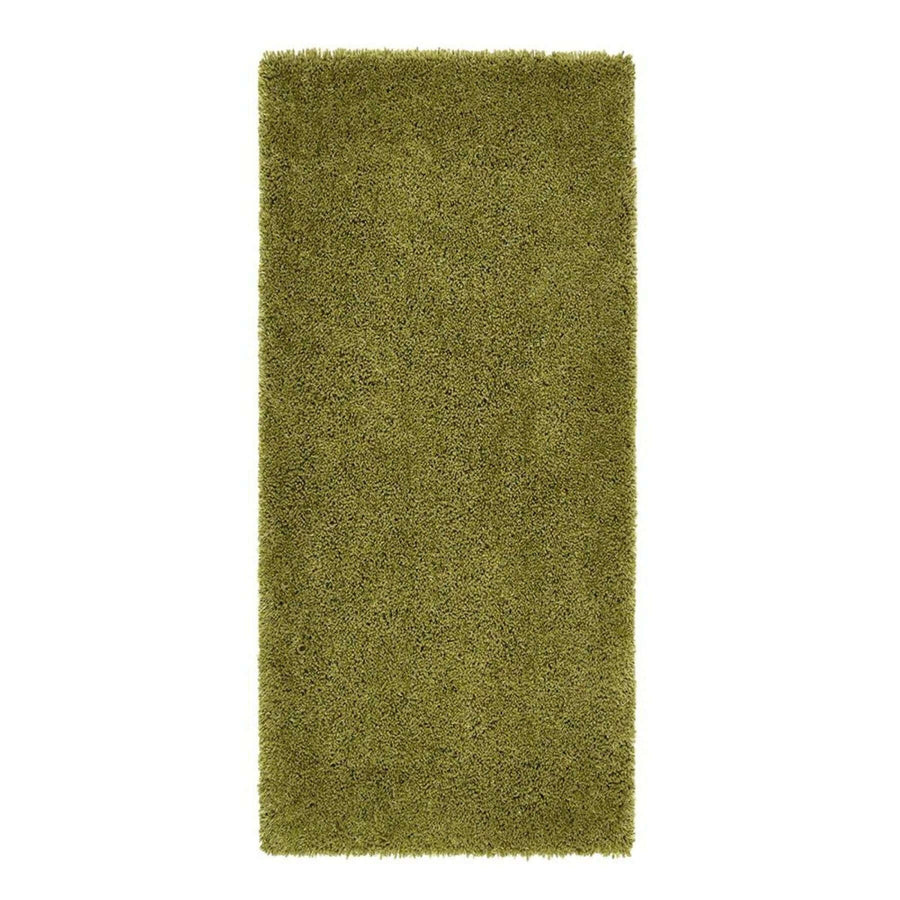 Chicago Olive Green Shaggy Rug